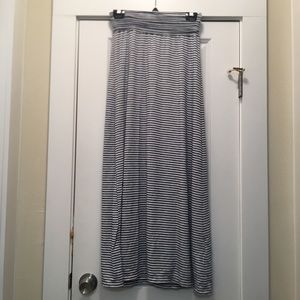 Max Studio Stripped Maxi Skirt